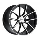 CRAY SPIDER 19x9.0 5/120.65 ET50 CB70.3 GLOSS BLACK W/MIRROR CUT FACE