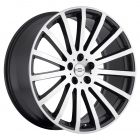 REDBOURNE DOMINUS 22x9.5 5/120 ET32 CB72.56 GUNMETAL W/MIRROR CUT FACE