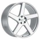 REDBOURNE MAYFAIR 24x10 5/120 ET35 CB72.56 SILVER W/MIRROR CUT FACE