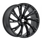 REDBOURNE NOBLE 22x10.0 5/120 ET37 CB72.56 GLOSS GUNMETAL W/GLOSS BLACK FACE LEFT