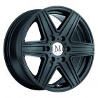 MANDRUS ATLAS 16x7.0 6/130 ET52 CB84.1 MATTE BLACK