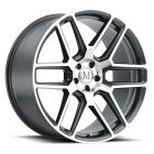 MANDRUS OTTO 18x9.5 5/112 ET45 CB66.56 GUNMETAL W/MIRROR CUT FACE