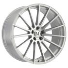 MANDRUS STIRLING 17x8.0 5/112 ET42 CB66.56 SILVER W/MIRROR CUT FACE