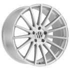 VICTOR EQUIPMENT SASCHA 18x10.5 5/130 ET55 CB71.6 SILVER W/BRUSHED MACHINE FACE