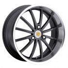 GENIUS DARWIN 15x6.5 3/112 ET22 CB57.1 GUNMETAL W/MIRROR CUT LIP