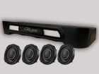 Quad 6.5-8" Under The Seat Performance Subwoofer Enclosure