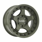 BLACK RHINO BANTAM 16x8 5/127 ET-10 CB71.6 OLIVE DRAB GREEN