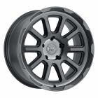 BLACK RHINO CHASE 20x9.5 6/139.7 ET-18 CB112.1 MATTE GUNMETAL W/BRUSHED GUNMETAL
