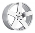 BLACK RHINO EVEREST 24x10.0 5/150 ET30 CB110.1 SILVER W/MIRROR CUT FACE