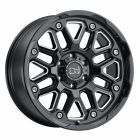 BLACK RHINO HOLLISTER 18x9.5 5/127 ET-18 CB71.6 GLOSS BLACK W/MILLED SPOKE