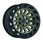 BLACK RHINO MADNESS 18x9.0 8/170 ET12 CB125.1 DARK TINT MACHINE FACE W/MATTE BLACK LIP
