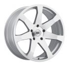BLACK RHINO MOZAMBIQUE 20x8.5 5/114.3 ET35 CB76.1 SILVER W/MIRROR CUT FACE