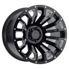 BLACK RHINO PINATUBO 22x12.0 5/127 ET-44 CB71.6 GLOSS BLACK W/MILLED INSIDE WINDOW