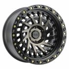 BLACK RHINO SHREDDER 18x9.5 6/135 ET12 CB87.1 MATTE BLACK W/MACHINED DARK TINT F