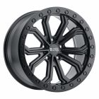BLACK RHINO TRABUCO 18x8.0 5/114.3 ET35 CB76.1 MATTE BLACK W/BLACK BOLTS